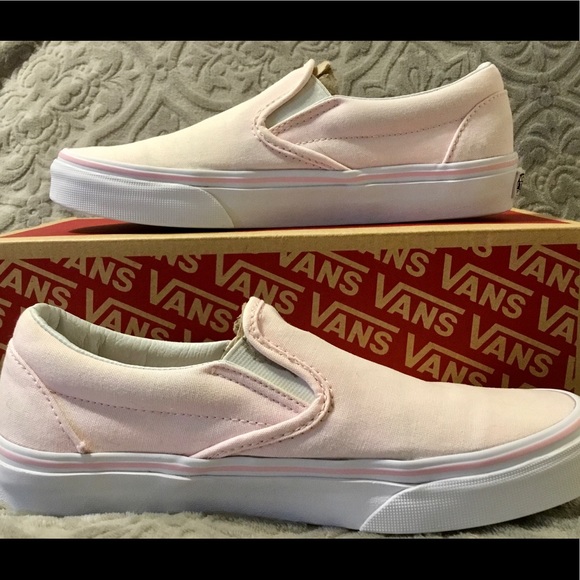 Vans Shoes - VANS CLASSIC SLIP ON BABY PINK